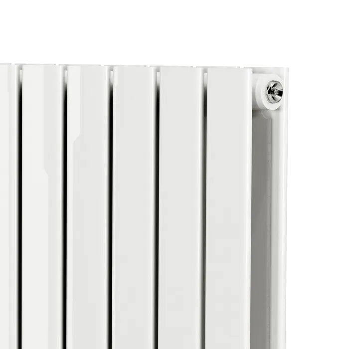BOSTON WHITE VERTICAL DOUBLE PANEL DESIGNER RADIATOR