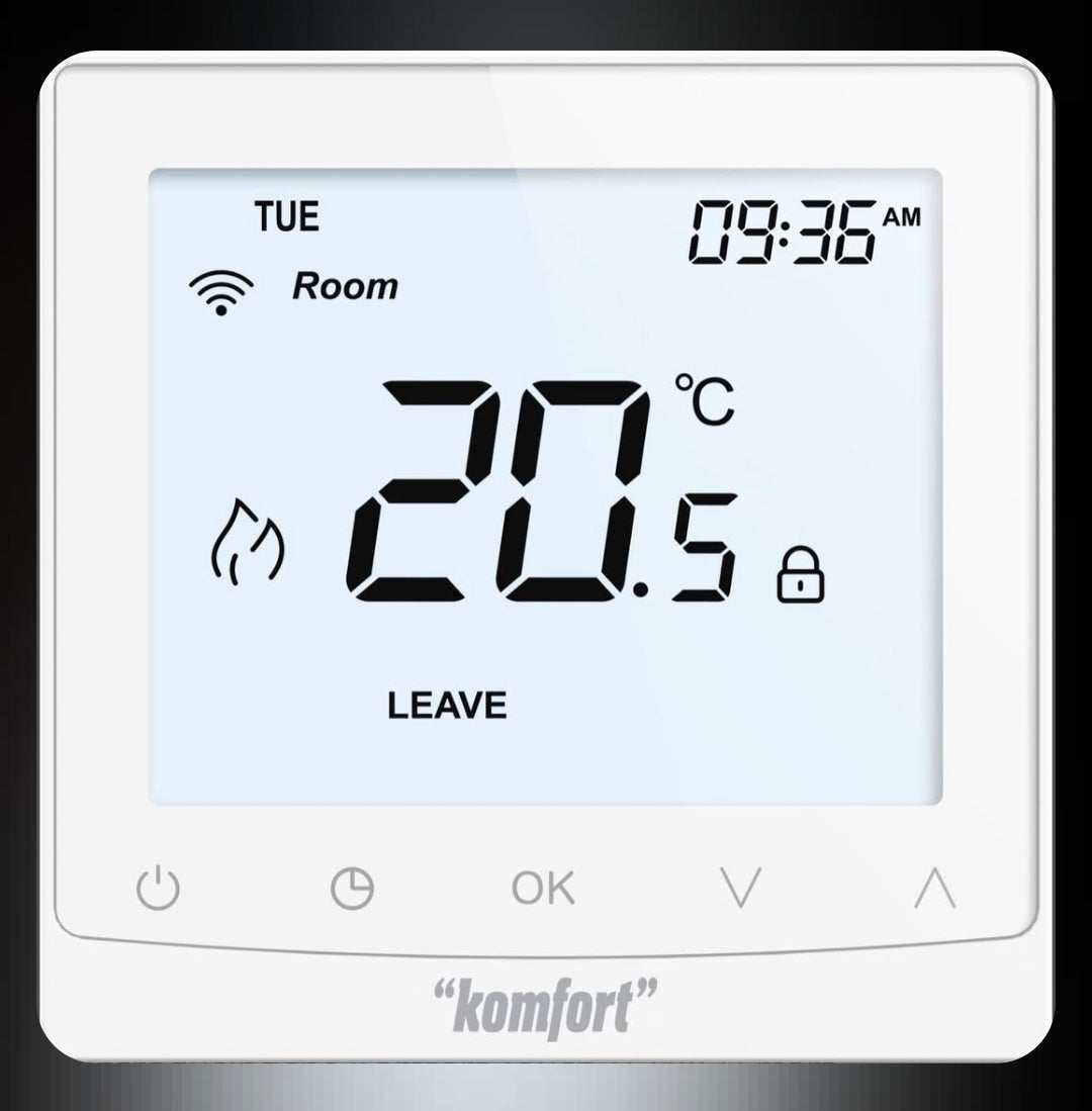 KOMFORT WI-FI THERMOSTAT **WHITE**