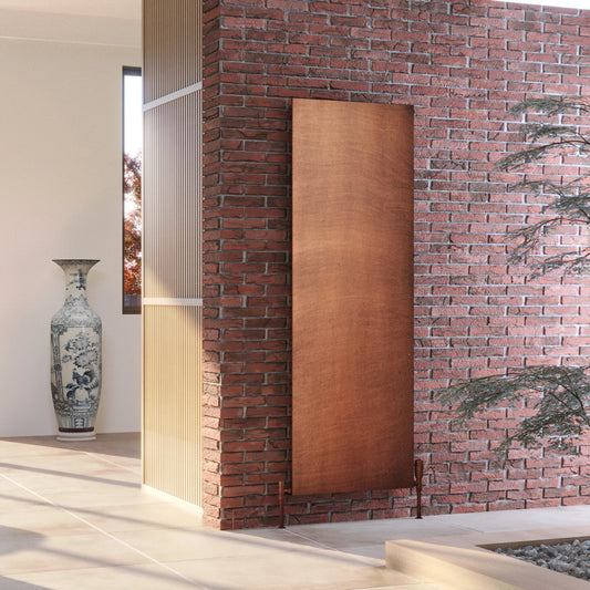 BRAMPTON DESIGNER COPPER VERTICAL RADIATOR