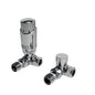K-DESIGN THERMOSTATIC CORNER TRV & LOCKSHIELD PACK