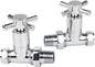 TIMES CHROME STRAIGHT MANUAL VALVES CROSS-STR