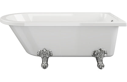 CLEVEDON FREESTANDING CORNER BATH 2TH WITH FEET