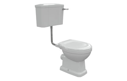 SHERBOURNE LOW LEVEL WC & SOFT CLOSE SEAT