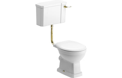 SHERBOURNE LOW LEVEL WC & SOFT CLOSE SEAT