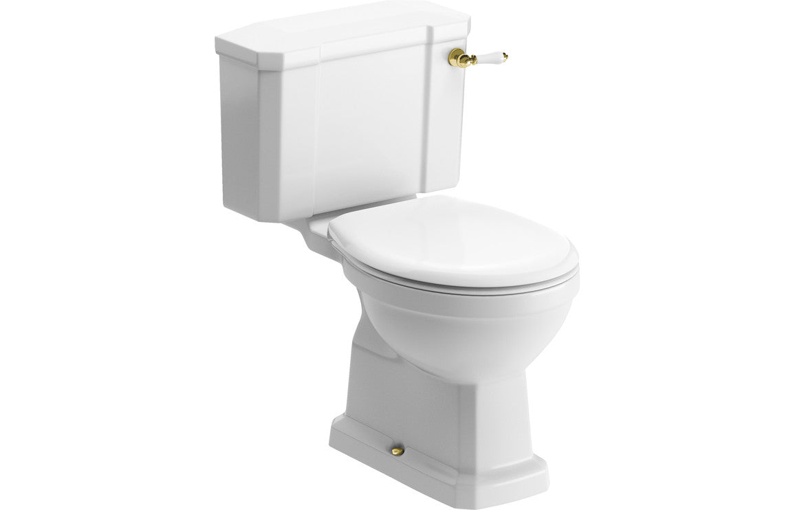 SHERBOURNE CLOSE COUPLED WC & SOFT CLOSE SEAT