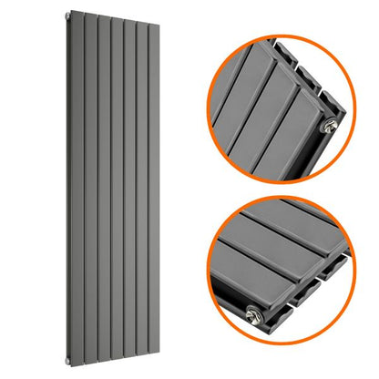 BOSTON DESIGNER GREY VERTICAL RADIATOR
