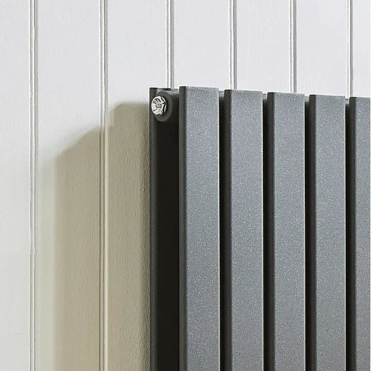 BOSTON ANTHRACITE VERTICAL DOUBLE PANEL DESIGNER RADIATOR