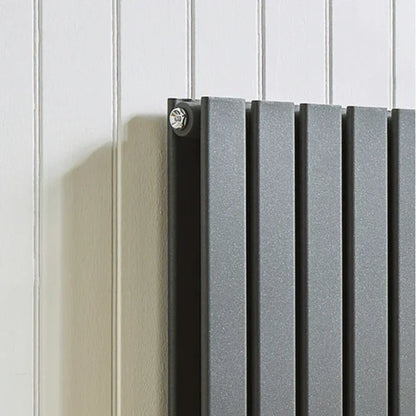 BOSTON ANTHRACITE VERTICAL DOUBLE PANEL DESIGNER RADIATOR
