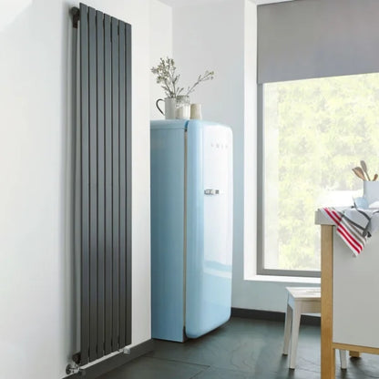BOSTON DESIGNER GREY VERTICAL RADIATOR