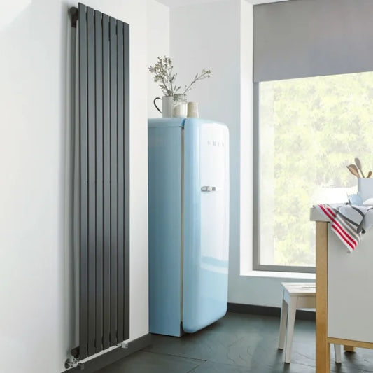 BOSTON DESIGNER GREY VERTICAL RADIATOR