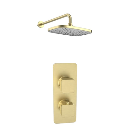 KOLT CONCEALED SHOWER WITH FIXED DRENCHER