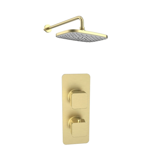 KOLT CONCEALED SHOWER WITH FIXED DRENCHER