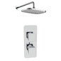 KOLT CONCEALED SHOWER WITH FIXED DRENCHER