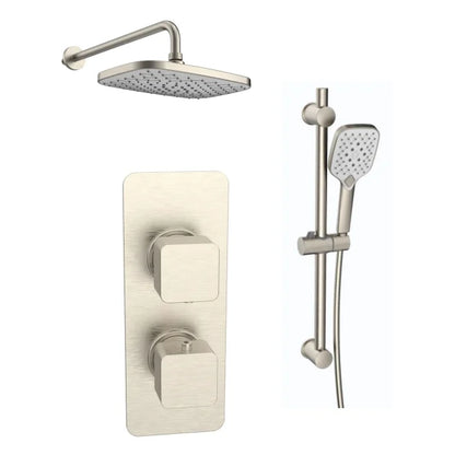 KOLT CONCEALED SHOWER WITH FIXED DRENCHER AND HANDSET