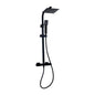 NERO SQUARE DUAL BAR SHOWER WITH DRENCHER SHO050NS