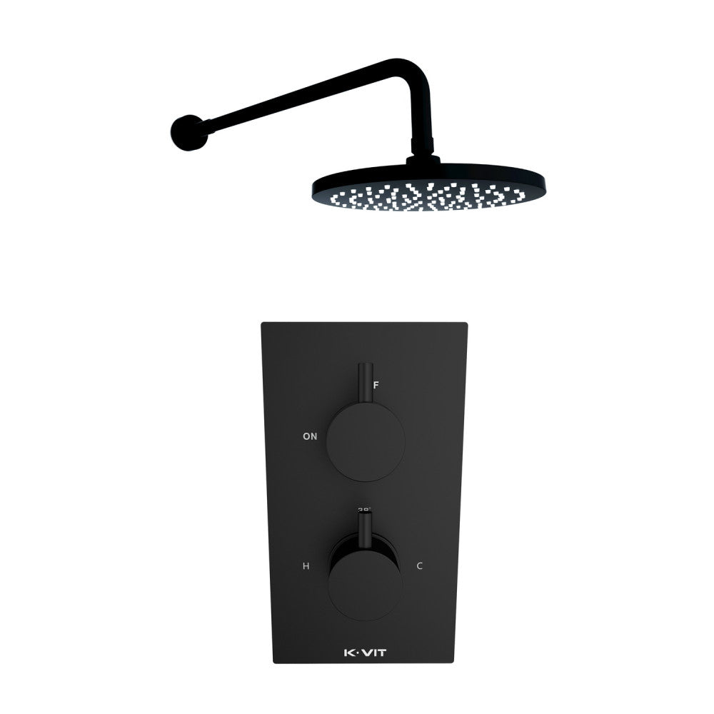 NERO ROUND SHOWER COLLECTION