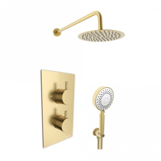 OTTONE CONCEALED SHOWER WITH DRENCHER & HANDSET OPTION5