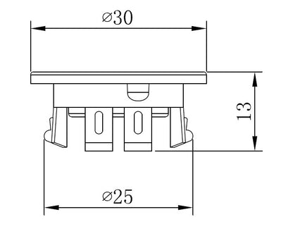 BASIN OVERFLOW RING
