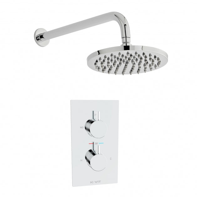 PLAN CONCEALED SHOWER WITH DRENCHER OPTION2