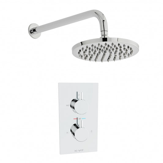 PLAN CONCEALED SHOWER WITH DRENCHER OPTION2