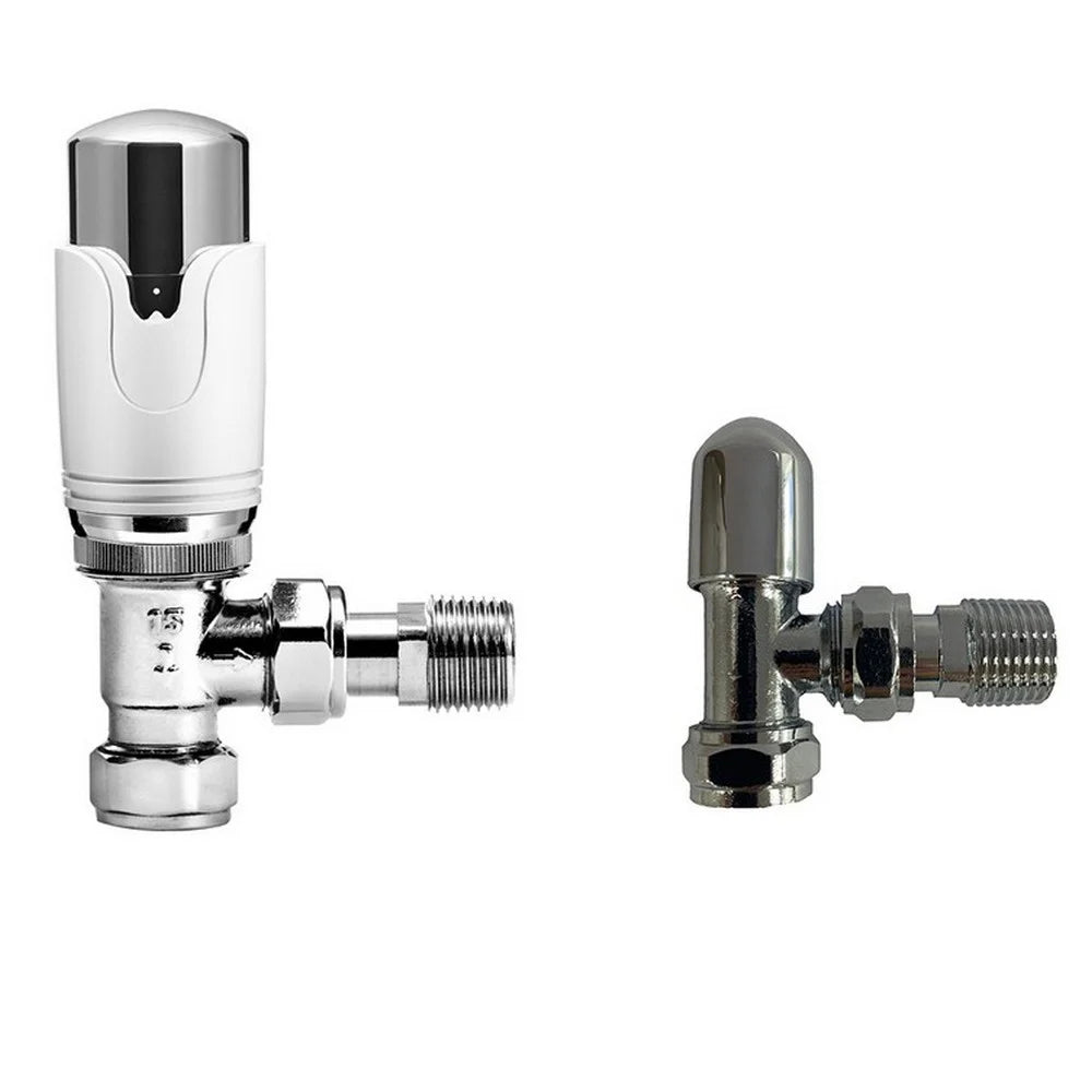 K-THERM REFINED THERMOSTATIC TRV AND LOCKSHIELD PACK TPLSTRVRA