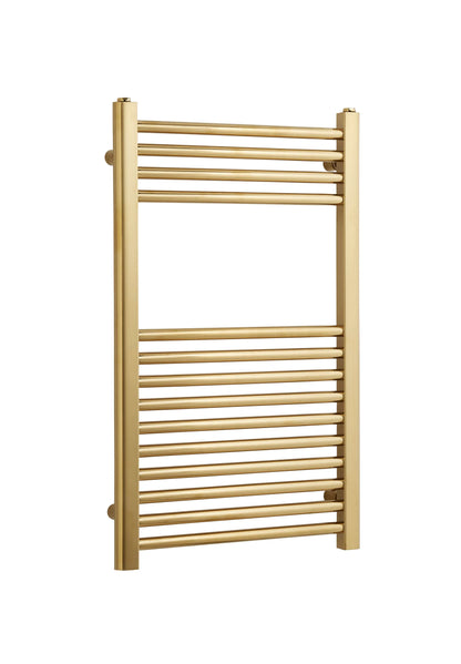 K-RAIL STRAIGHT BRUSHED BRASS TOWEL RAIL
