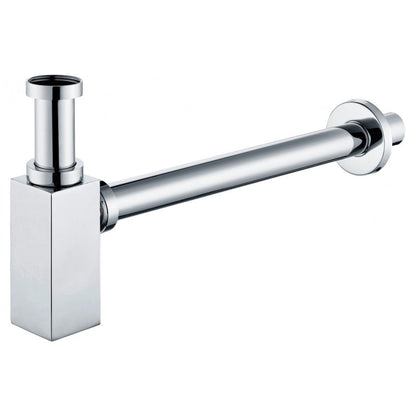 SQUARE CHROME BOTTLE TRAP WAS025