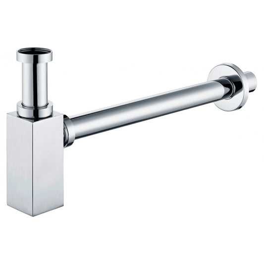 SQUARE CHROME BOTTLE TRAP WAS025