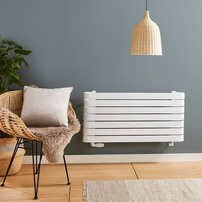 DENVER WHITE HORIZONTAL DESIGNER RADIATOR