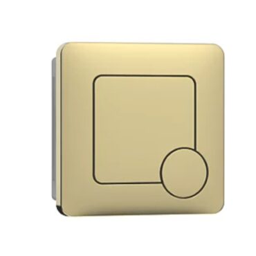 CONCEALED CISTERN AND SQUARE BUTTON