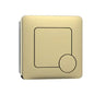 CONCEALED CISTERN AND SQUARE BUTTON