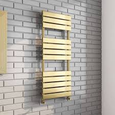 KARTELL MALIBU BRUSHED BRASS 500X1200MM DESIGNER RAIL MAL1200-500B