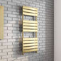 KARTELL MALIBU BRUSHED BRASS 500X1200MM DESIGNER RAIL MAL1200-500B