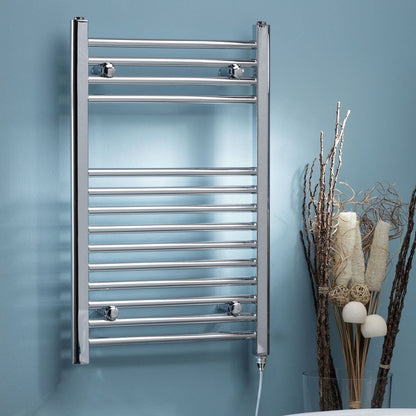ON/OFF ELECTRIC CHROME TOWEL RAIL