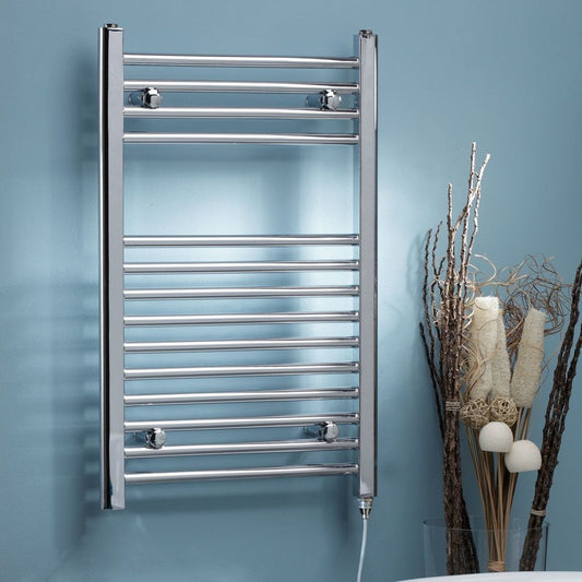 ON/OFF ELECTRIC CHROME TOWEL RAIL
