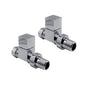 CUBE CHROME VALVES